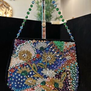 Embellished Multicolor Handbag